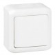 One-way switch Forix - surface mounting - 10 AX 250 V~ - white