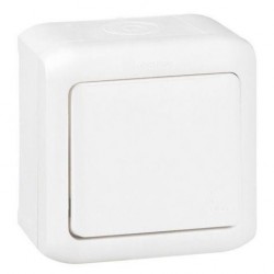 One-way switch Forix - surface mounting - 10 AX 250 V~ - white