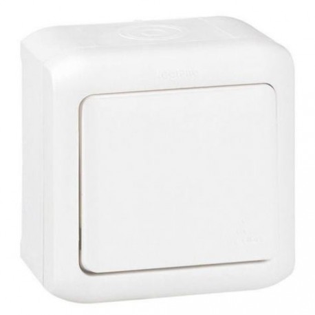 One-way switch Forix - surface mounting - 10 AX 250 V~ - white