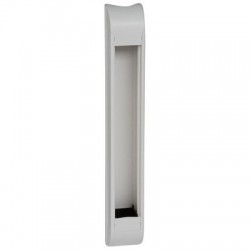 Support for column DLP to be equipped, 12 modules, Length 415 mm, white