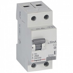 Residual current circuit breakeR ID K, RX3, 2P, 25A, 30 mA, AC type