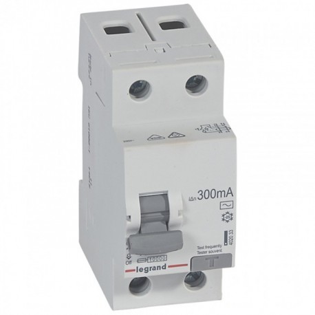 Residual current circuit breakeR ID K, RX3, 2P, 40A, 300 mA, AC type