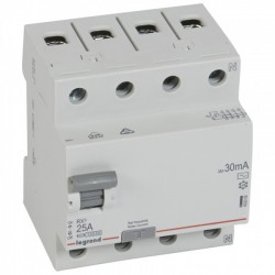 Residual current circuit breakeR ID K, RX3, 4P, 25A, 30 mA, AC type