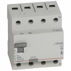 Residual current circuit breakeR ID K, RX3, 4P, 40A, 100 mA, AC type