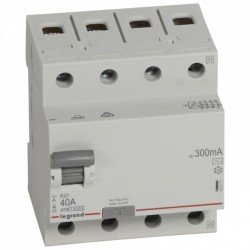 Residual current circuit breakeR ID K, RX3, 4P, 40A, 300 mA, AC type