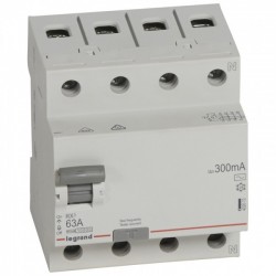 Residual current circuit breakeR ID K, RX3, 4P, 63A, 300 mA, AC type