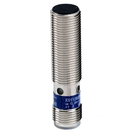 Inductive sensor XS1 M12, brass, 1NO contact, Sn4mm, 12..24VDC, M12