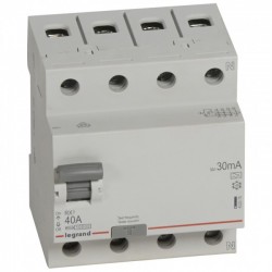 Residual current circuit breakeR ID K, RX3, 4P, 40A, 30 mA, A tip