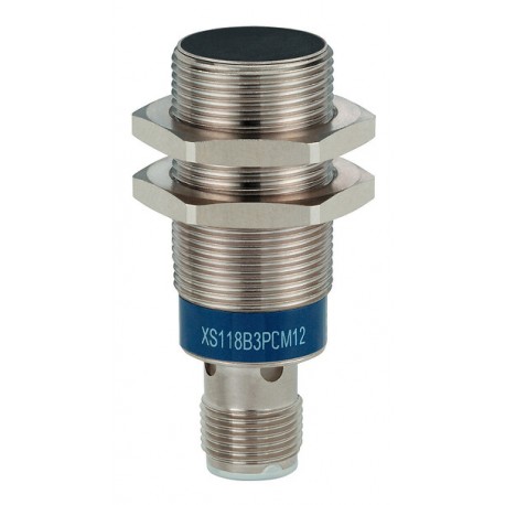 Induktivni davač cilindrični metalni, promjer 18mm, osjetljivost 8mm, napajanje 12-48 Vac/dc