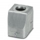 Sleeve housing B6, for single locking latch, Die-cast aluminum, cable outlets: 1, straight, 52 mm, cable gland: none, support s