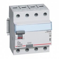 Diferencijalna zaštitna sklopka, TX3,  4P, 63A, 30 mA, AC tip