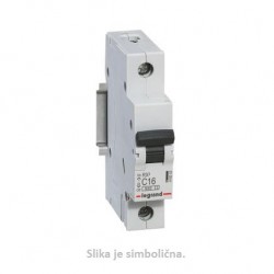 Miniature Circuit Breaker, 6kA,1P, 50A, B curve code