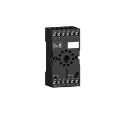 Socket RUZ - mixed contact - 10A - max 250V - connector -for relay RXM2.., RUMC3..