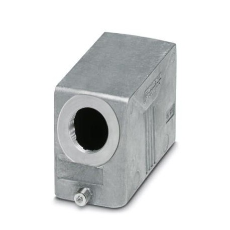 Sleeve housing B16, for single locking latch, Die-cast aluminum, cable outlets: 1, lateral, height: 60 mm, cable gland: none, s