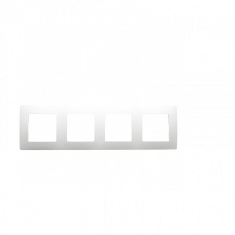 Okvir Niloé, četverostruki, horizontalni, vertikalni, bijeli