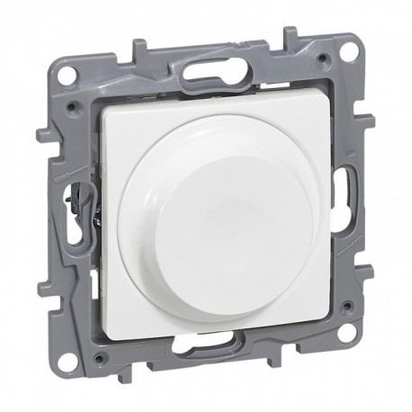 Rotary dimmer Niloé, 300W, 2-wire, white