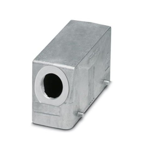 Sleeve housing B24, double locking latch, Die-cast aluminum,  cable outlets: 1, lateral, 60 mm, cable gland: none, no support s