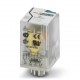 Industrijski plug-in oktogonalni relej s power kontaktima, 3 PDT-a, testni gumb, supresorska dioda,mehanički indikator položa