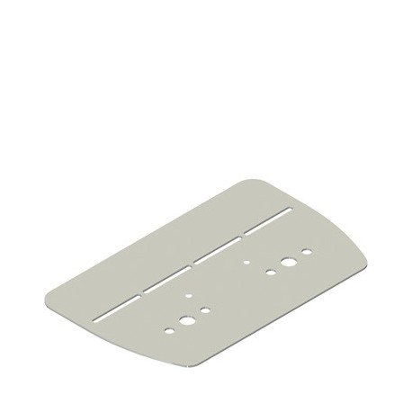 Stabilizing plate for double foot switches