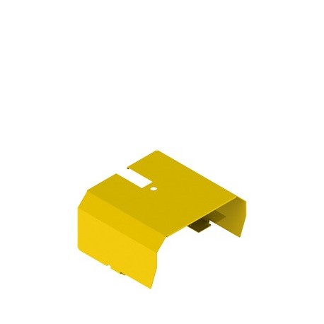 Metalno kućište za dvostruke nožne sklopke, žuto, za PC seriju