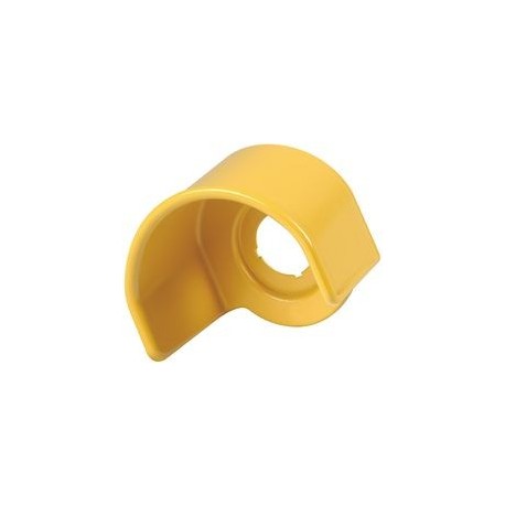 protection for switch or emergency stop push buttons, yellow