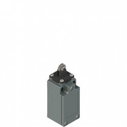 Position switch with roller piston plunger, metal housing, one threaded PG 13,5 conduit entry, 1NO+1NC fast action