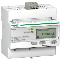 Electrical energy meter, multi tariff , Modbus, 63A