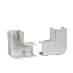 Angle for installation trunking, 90 degrees, 101x34..50 mm