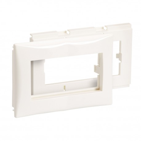 Adaptor for installation trunking, 2 x 45x45 mm
