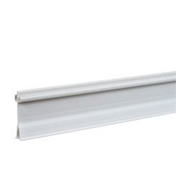Partition wall for installation trunking, 151x50 mm