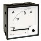 Ammeter AC RQ72E, analog, 72x72 mm, no scale, indirect 5A, 1 In