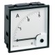 Ammeter DC RQ72M - Dimension: 72x72mm - Connection: by transducers or devices with DC output - Current: 4...20 mA zero live - S