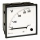 Voltmeter AC RQ72E, analog, 72x72 mm, 0..500 V AC