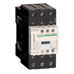 TeSys D contactor - 3P(3 NO) - AC-3 - max 440 V 40 A - 230 V AC 50/60 Hz coil