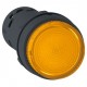 ILLUM. P.B - LED - Spring Rtn -1NO - Orange - 24V