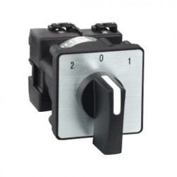 Cam changeover switch - 1 pole - 45° - 12 A - screw mounting