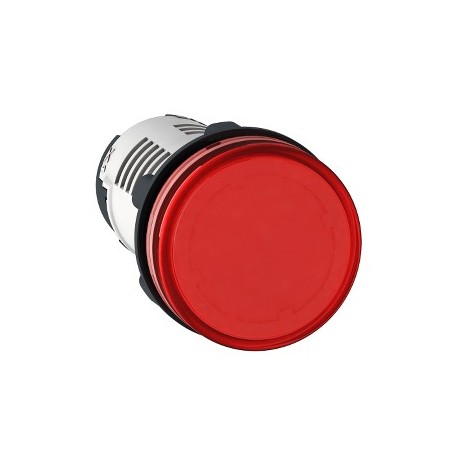 Pilot light, LED, 230V, red