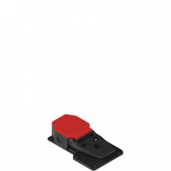 Single foot switch without protection, 1NO+1NC