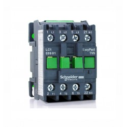 Sklopnik motorski 3P (3NO) EasyPact TVS,  9A (AC-3), 0R+1M pomoćni kontakti, 230V AC, 50/60Hz