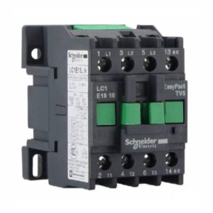 Sklopnik motorski 3P (3NO) EasyPact TVS, 18A (AC-3), 1R+0M pomoćni kontakti, 230V AC, 50/60Hz