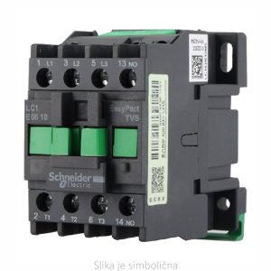 Sklopnik motorski 3P (3NO) EasyPact TVS, 25A (AC-3), 0R+1M pomoćni kontakti, 230V AC, 50/60Hz