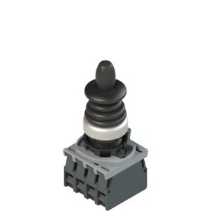 Upravljačka palica, 4 položaja, 4M kontakta (1 kontakt/položaj), s vraćanjem u 0, promjer 22mm