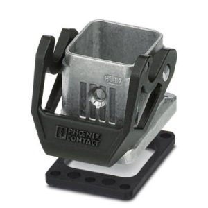 Metalna baza D7 serije za montažu na ormar ili kutiju, jednostruka zakačka, sa zaštitnim poklopcem HC-STA-D07-BWS-EL-AL