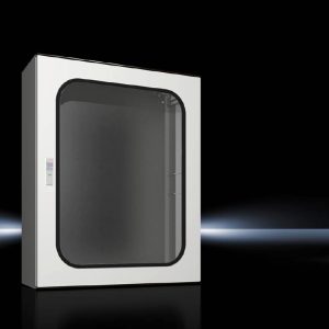 Ormar zidni KS, 300x1000x300 mm,  poliester ojačan ugljičnim vlaknima, s montažnom pločom i vratima