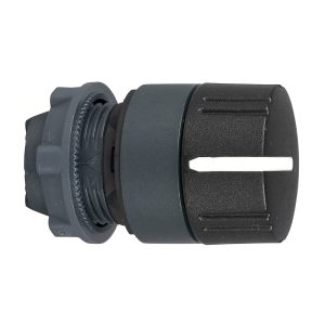 Glava crne izborne preklopke diameter 22, 2 položaja, nepomična