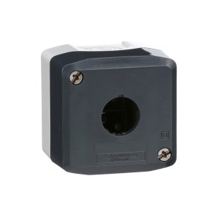 Poklopac praznog kućišta, tamno sivi sa svijetlo sivom bazom, 1 otvor, UL..CSA certifikat