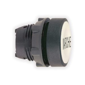 Glava bijelog upuštenog tipkala promjera 22, opružni povrat, MARCHE