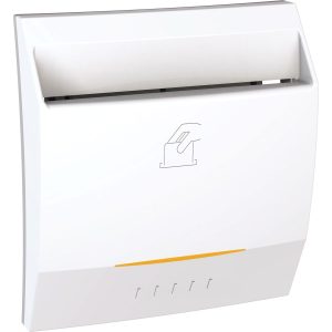 Unica sklopka za kartice, 10 A, 230 V AC, 2m, bijela