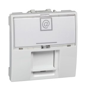 Unica 1 RJ45 utičnica, S One, 2 m, kategorija 6, SFTP, bijela