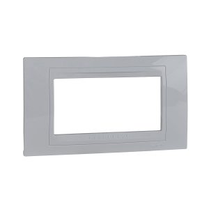 Unica Allegro, okvir poklopca,4 modula, bijela